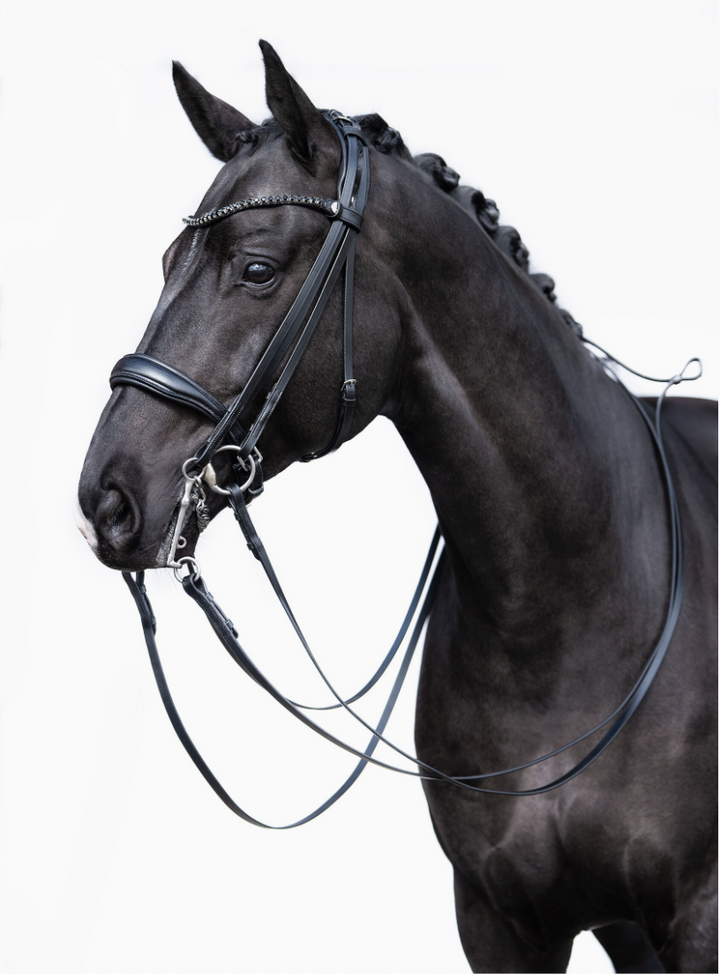 HKM Grace Double Bridle - Smooth Line