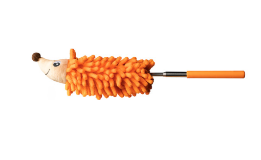 The Ledgehog Microfiber Duster - Extendable, Bendable, Adorable too!