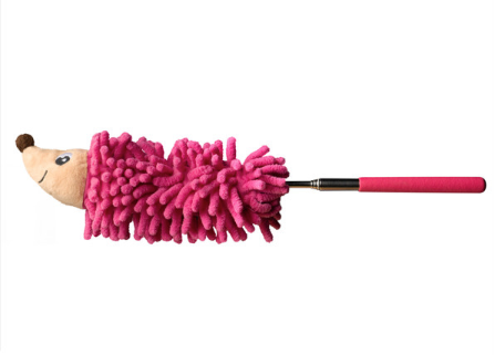 The Ledgehog Microfiber Duster - Extendable, Bendable, Adorable too!