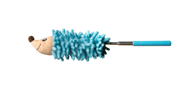 The Ledgehog Microfiber Duster - Extendable, Bendable, Adorable too!