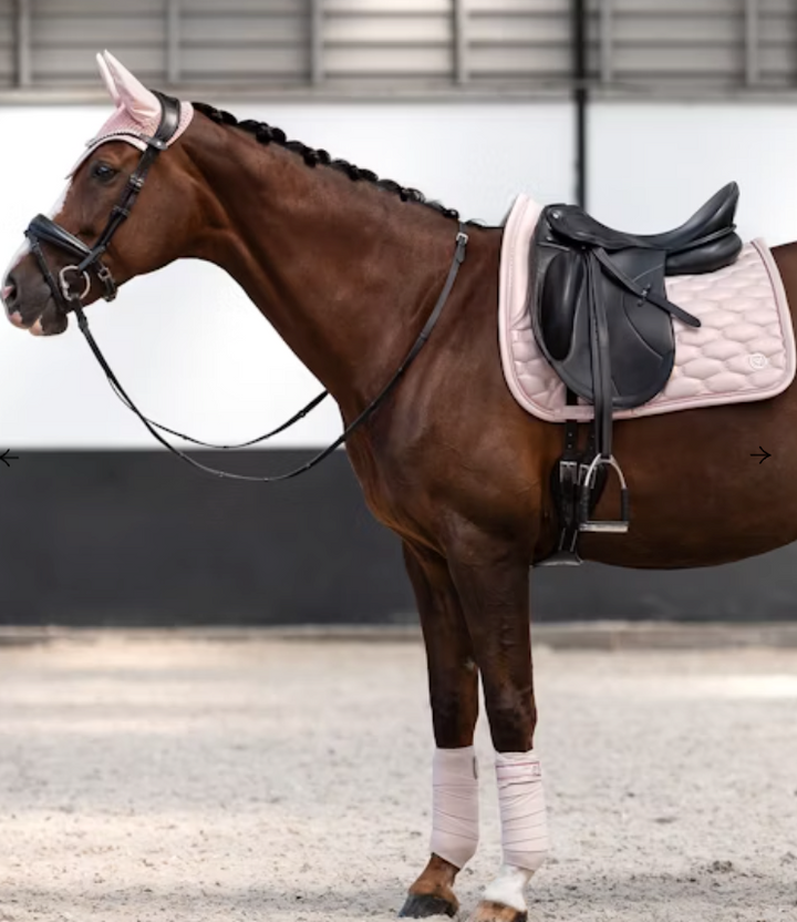 PS of Sweden Dazzling Metallic Pink Dressage Pad