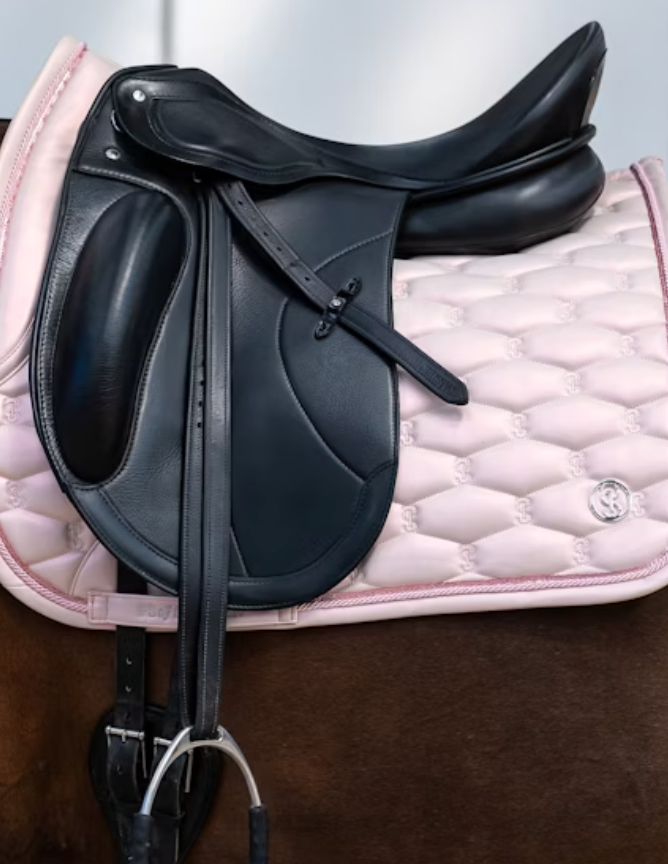 PS of Sweden Dazzling Metallic Pink Dressage Pad