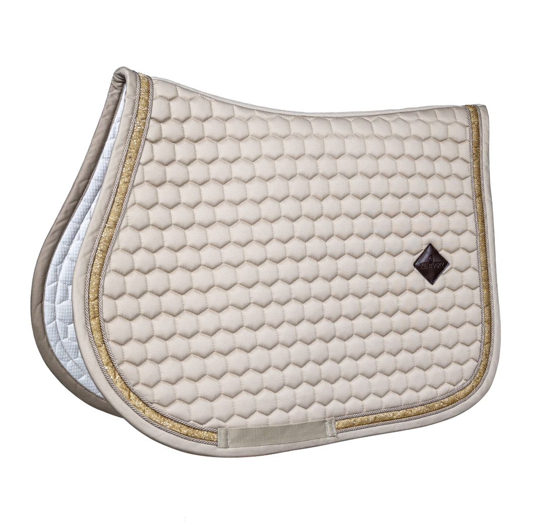 Kentucky Glitter Band Jump Pad - Beige
