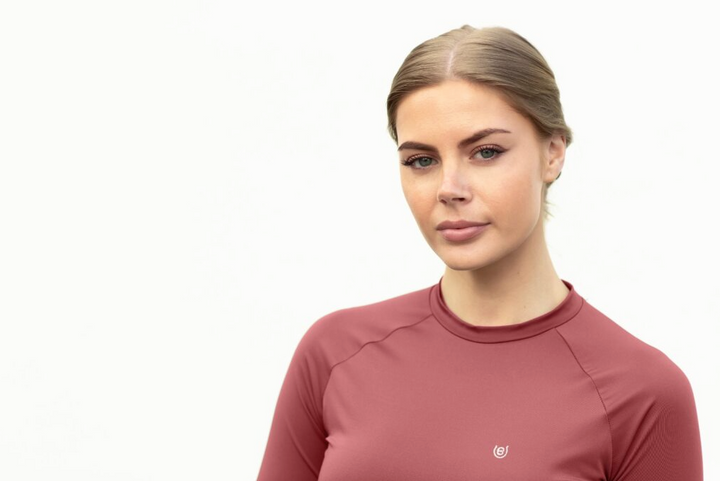 Equestrian Stockholm Dynamic Base Layer Top - Amber Rose