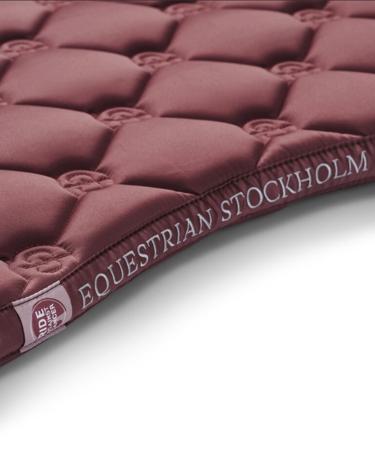 Equestrian Stockholm Saddle Pad Dressage & Jump - Amber Rose