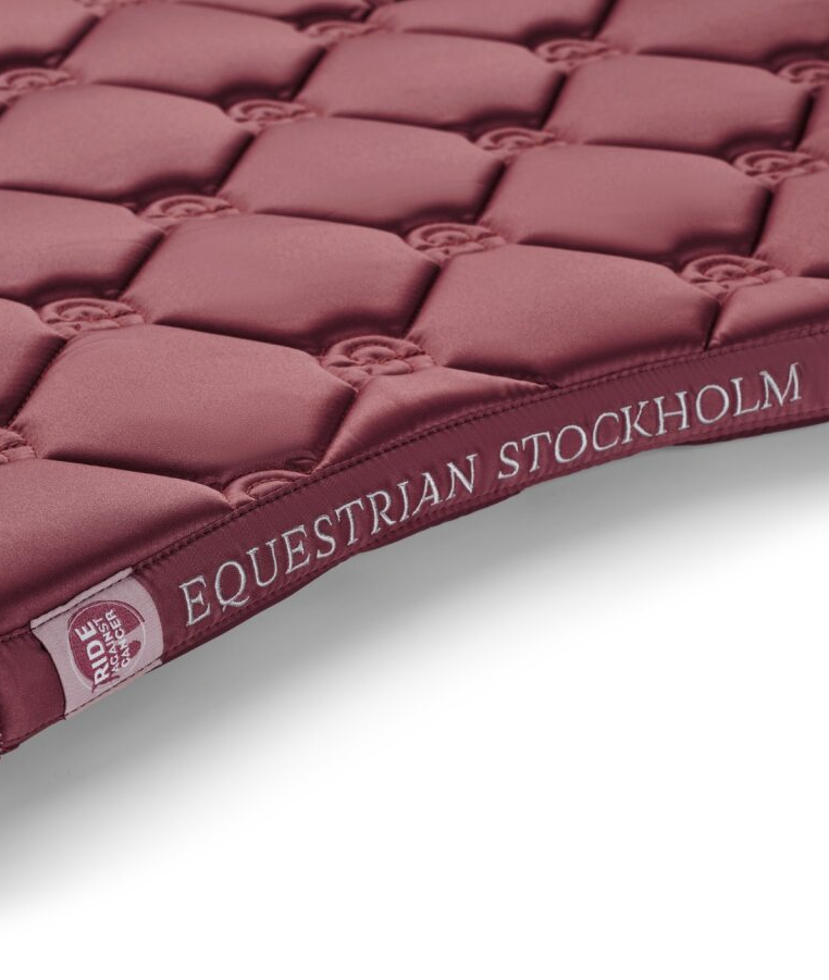 Equestrian Stockholm Saddle Pad Dressage & Jump - Amber Rose