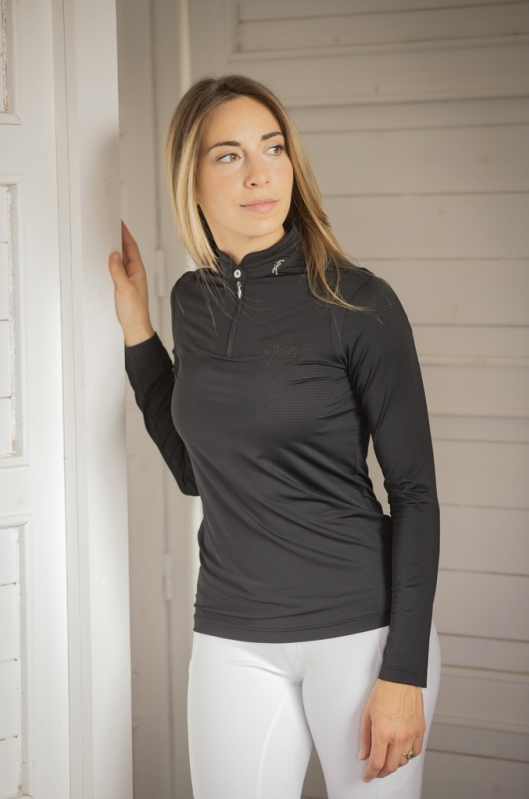 Pénélope Techpy Long Sleeve Polo