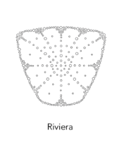 Kask Anima Collection  - Riviera Crystal Custom