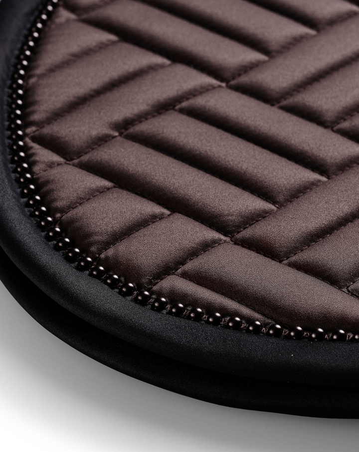 Equestrian Stockholm Saddle Pad Modern Mocha