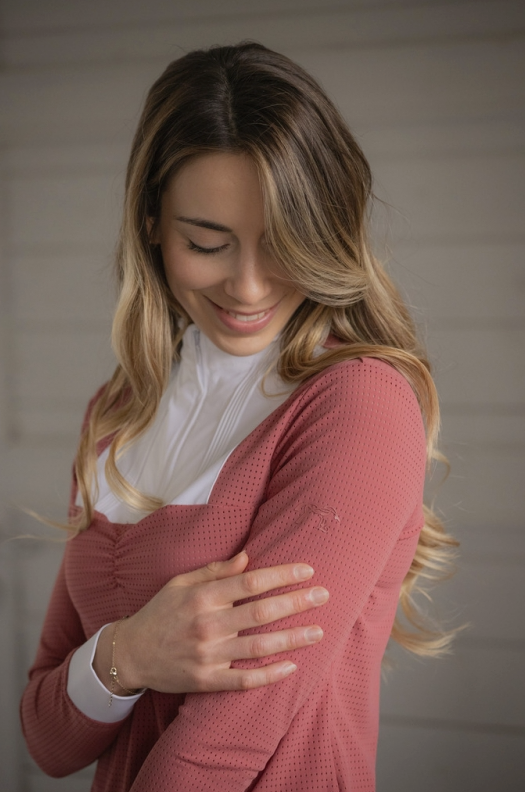 Penelope Florence Show Shirt#color_terracotta
