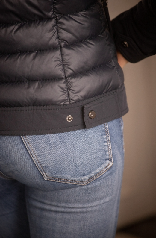 Pénélope Edelweiss Quilted Jacket - Navy