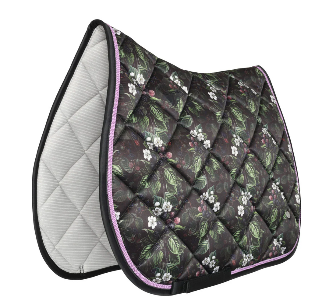 Dapplebay Blackberry Daze Saddle Pad - Dressage + Jump