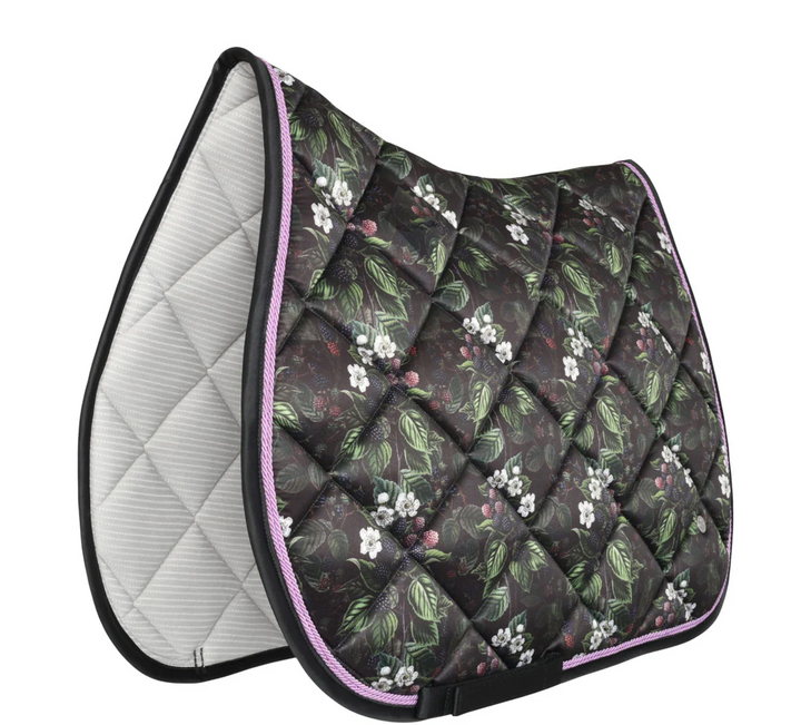 Dapplebay Blackberry Daze Saddle Pad - Dressage + Jump