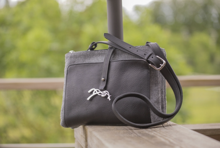 Pénélope Pablito Large Chevron & Leather