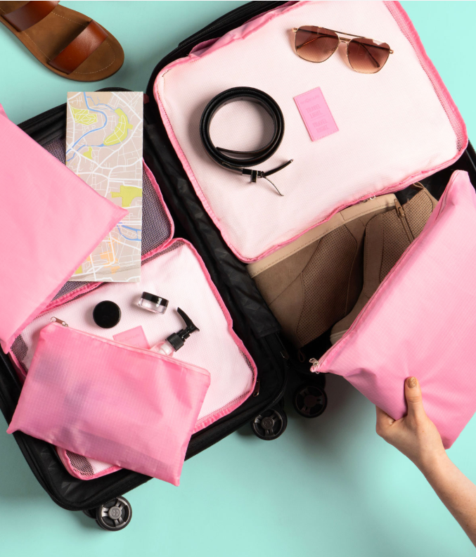 En Route Travel Packing Cube Set, TSA approved