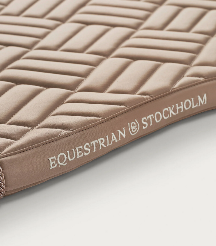 Equestrian Stockholm Modern Sand Saddle Pad - Dressage & Jump