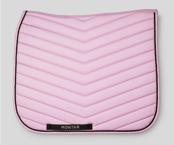 Montar Fair Dressage Saddle Pad with Gunmetal Crystals