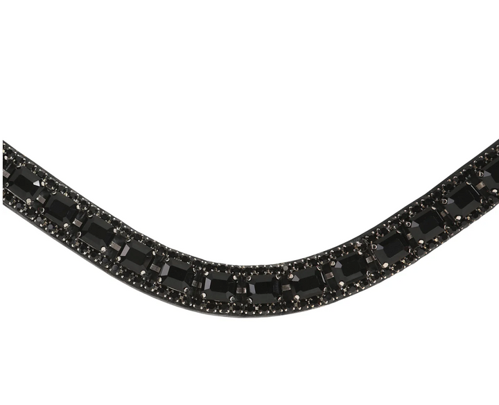 Lumiere Onyx Crystal Browband
