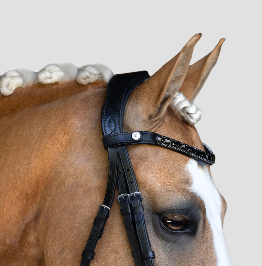 Lumiere Onyx Crystal Browband