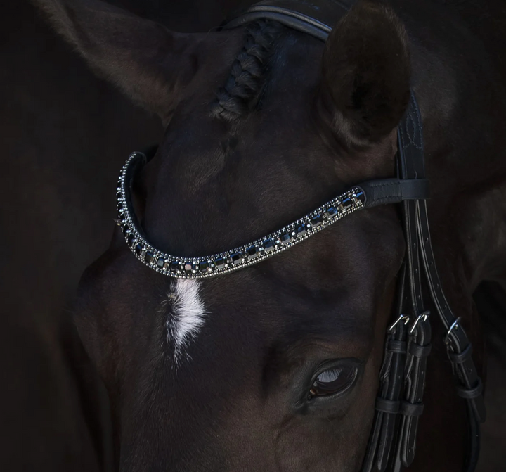 Lumiere Onyx Crystal Browband