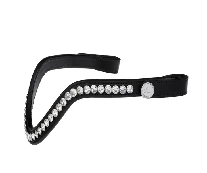 Lumiere Saphira Clear Round Crystal  Snap Browband