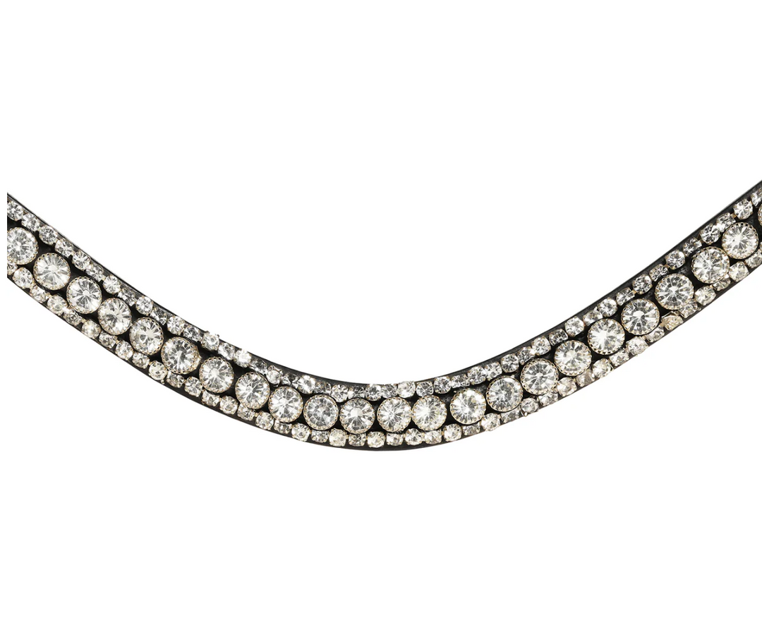 Lumiere Clear Solitaire Crystal  Snap Browband