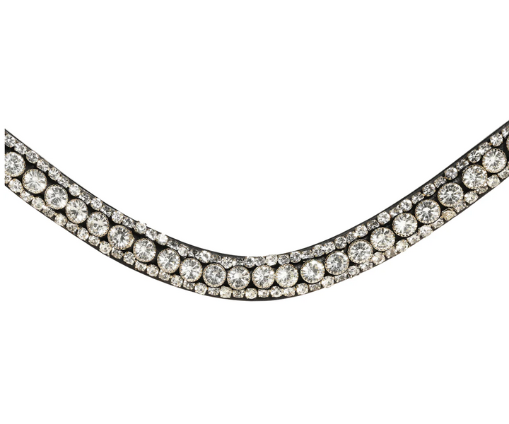 Lumiere Clear Solitaire Crystal  Snap Browband