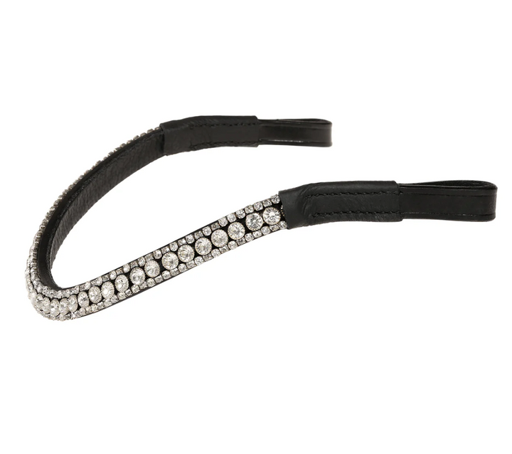 Lumiere Clear Solitaire Crystal  Snap Browband