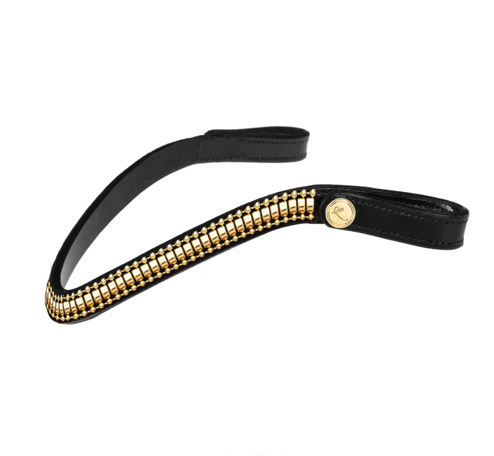 Lumiere Delta Gold Clincher Style Snap Browband