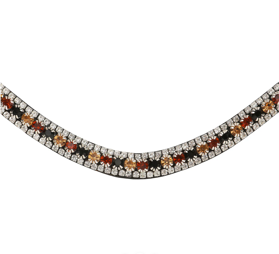 Lumiere Amber Crystal Snap Browband