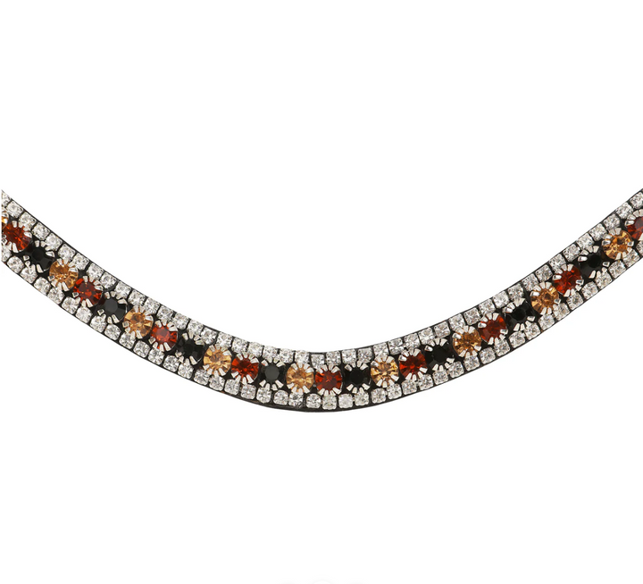 Lumiere Amber Crystal Snap Browband