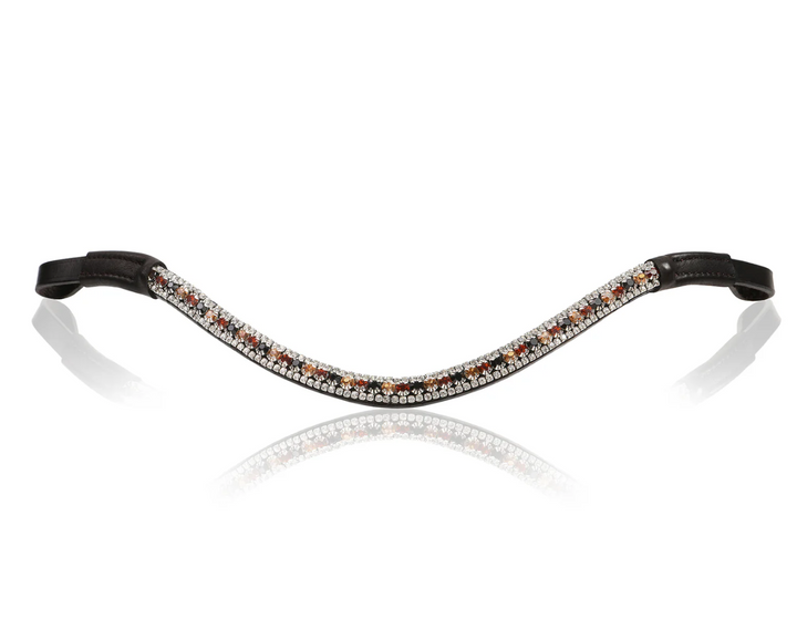 Lumiere Amber Crystal Snap Browband