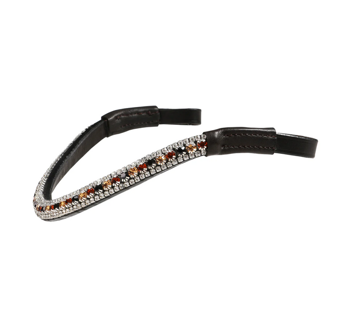 Lumiere Amber Crystal Snap Browband
