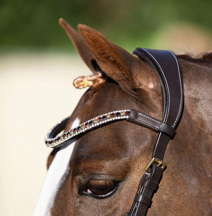 Lumiere Amber Crystal Snap Browband