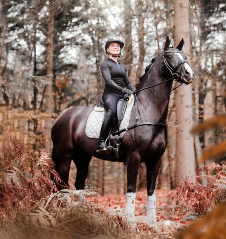 Lumiere Alicia Leather Dressage Breastplate