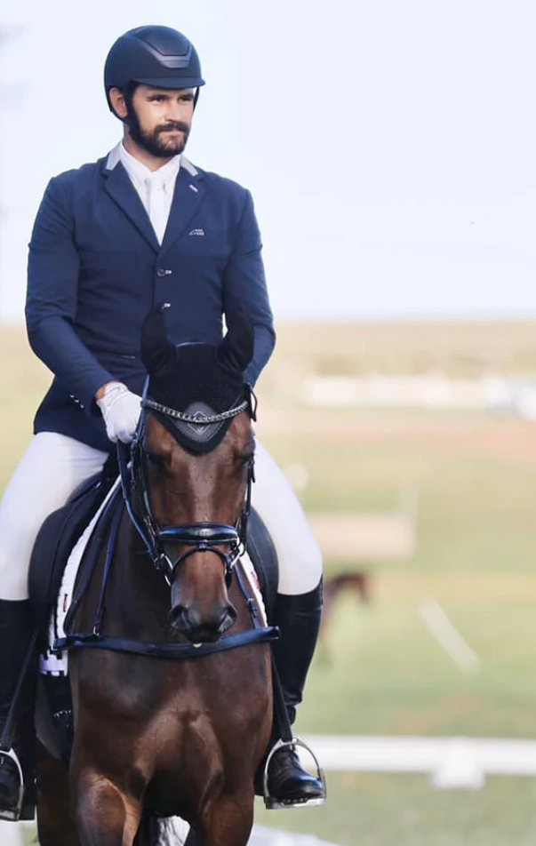 Lumiere Alicia Leather Dressage Breastplate