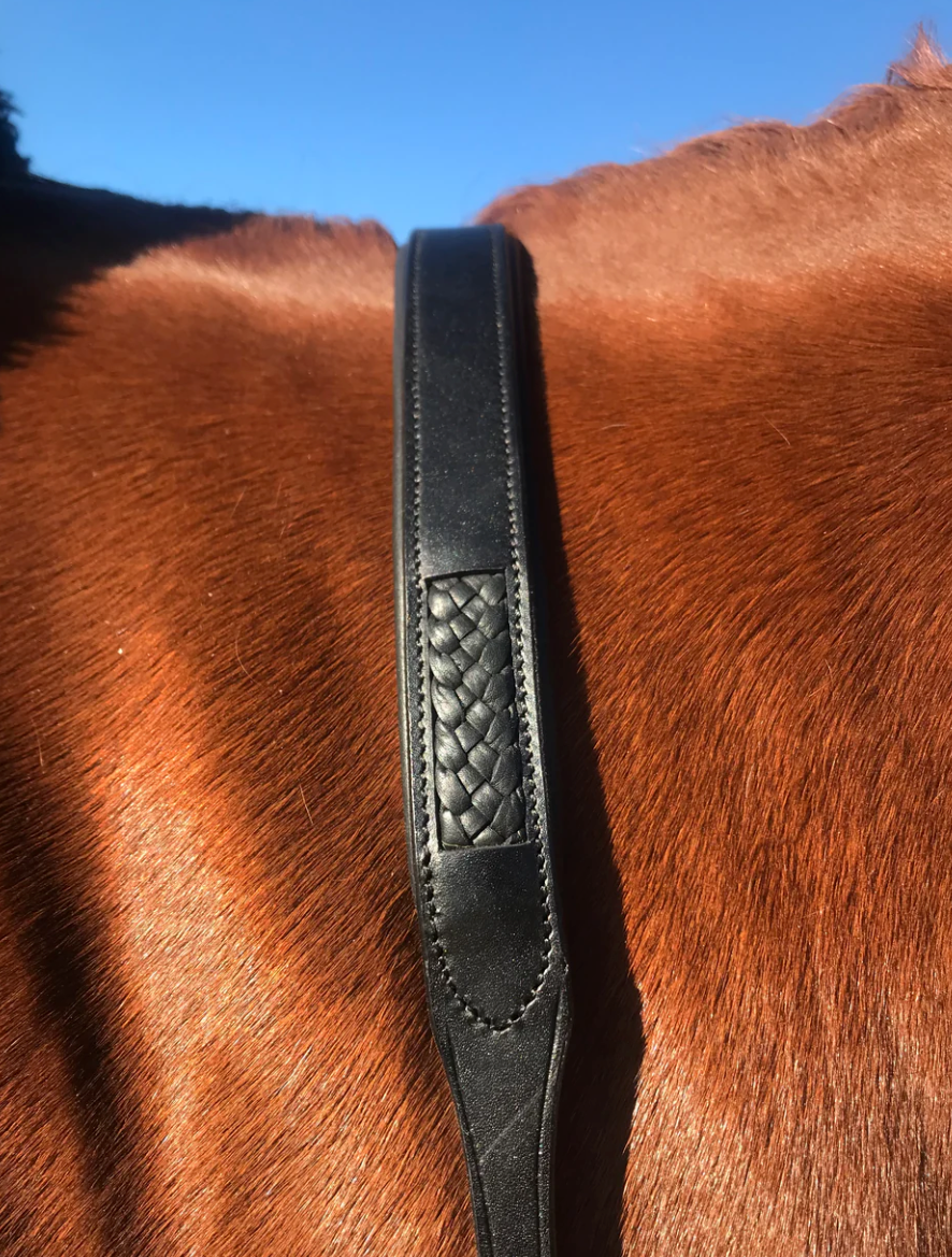 Lumiere Alicia Leather Dressage Breastplate