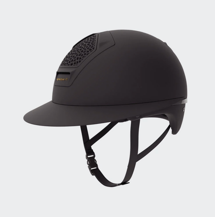 Freejump Voronoï Helmet - Full Matte Black Wide Brim ABS Shell