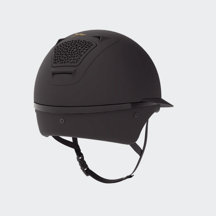 Freejump Voronoï Helmet - Full Matte Black Wide Brim ABS Shell