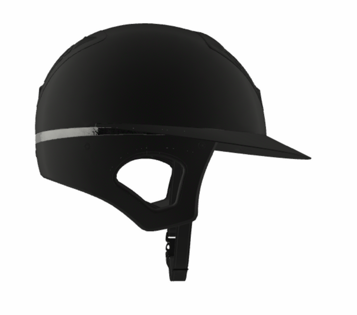 Freejump Voronoï Helmet - Black Matte Shell with Catechu Black Grill &amp; Modling