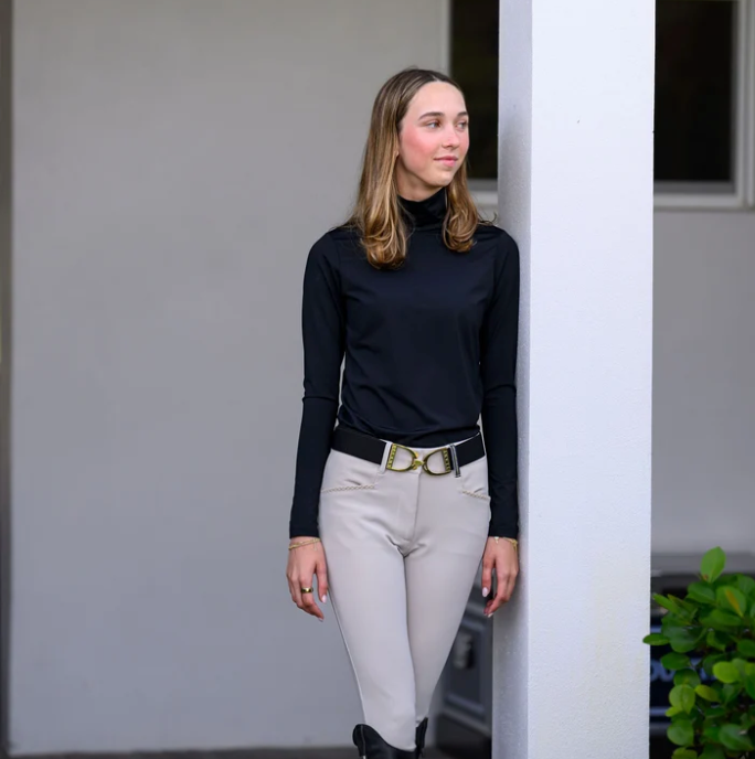 Euphoric Eq Otto Turtleneck - Black