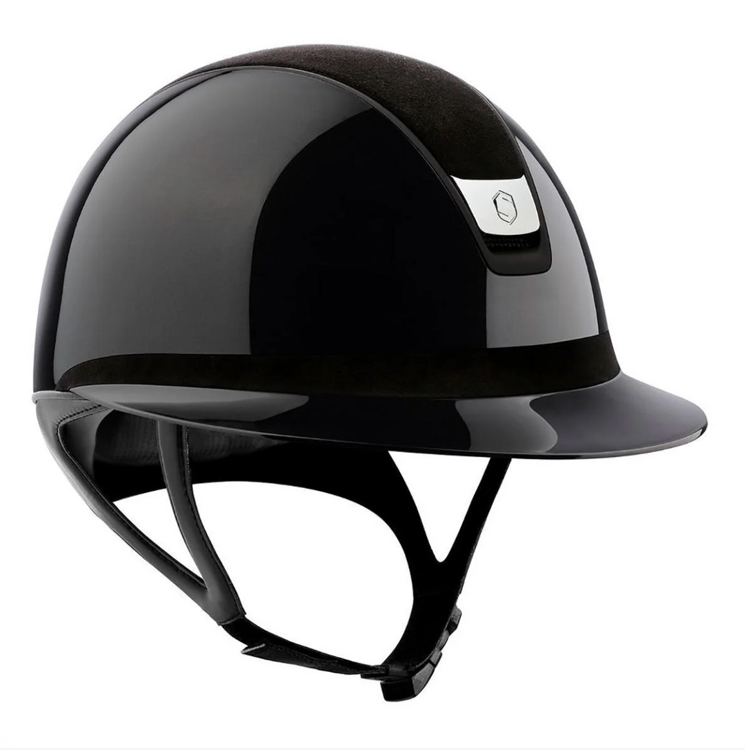 Samshield Miss Shield Shadow Glossy 2.0 Alcantra Front and Band Helmet