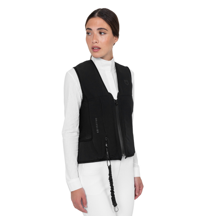 Equestro Airbag Vest with Level 2 Back Protection Insert