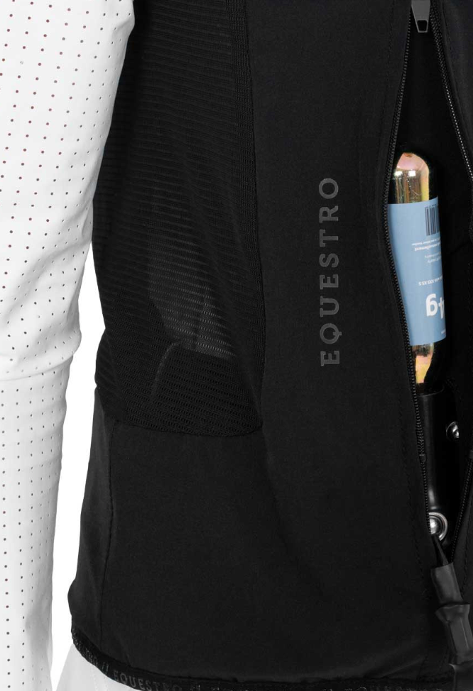Equestro Airbag Vest with Level 2 Back Protection Insert