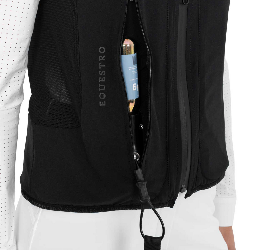 Equestro Airbag Vest with Level 2 Back Protection Insert