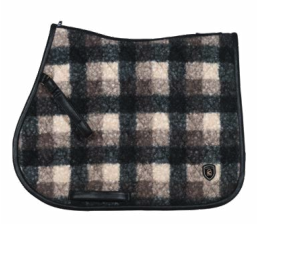 Cavallo CavalLevie Teddy Check Saddle Pad