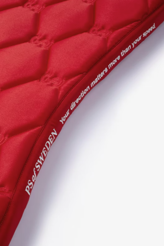 Signature Dressage Pad  - Chilli Red