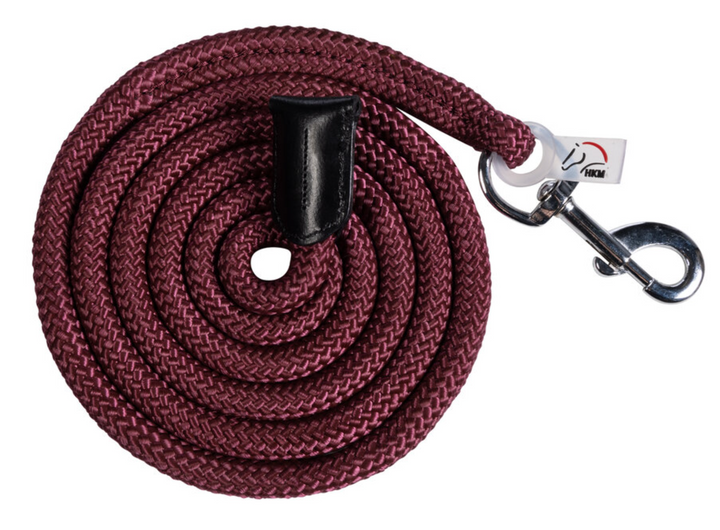 HKM Carlotta Leather + Nylon Lead Rope