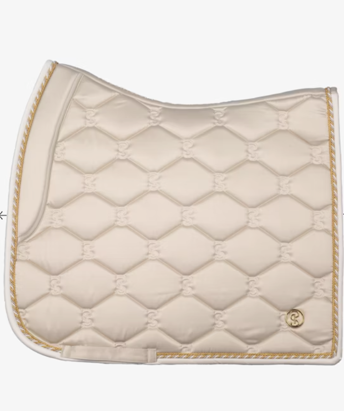 Signature Saddle Pad   - Dark Ivory