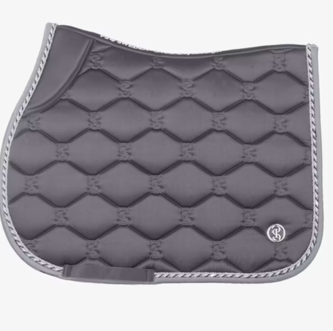 Signature Saddle Pad  - Lava Grey